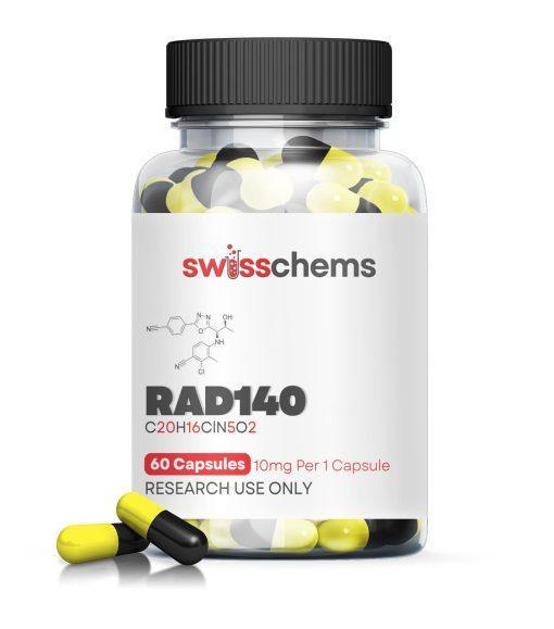SwissChems - Rad 140 - 10mg 60ct - SARM - Animal Supps | Supplement, Sports Nutrition, and Vitamin Shop | Vineland NJ