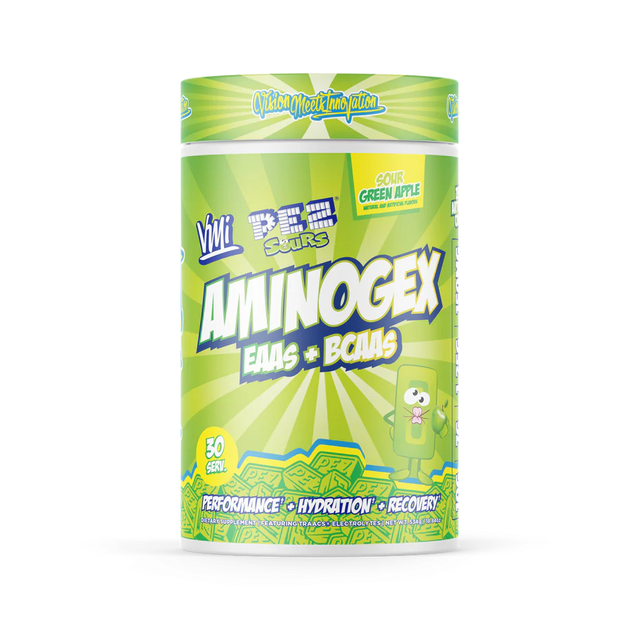 VMI - Aminogex EAAs + BCAAs Hydration - PEZ Sour Apple - Amino Acids - Animal Supps | Sports Nutrition & Supplement Store | Vineland, NJ