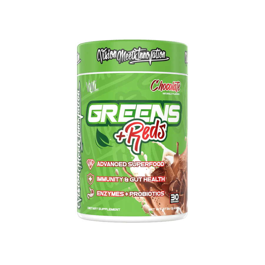 VMI - Greens & Reds - Chocolate 30serv - Superfoods - Animal Supps | Sports Nutrition & Supplement Store | Vineland, NJ