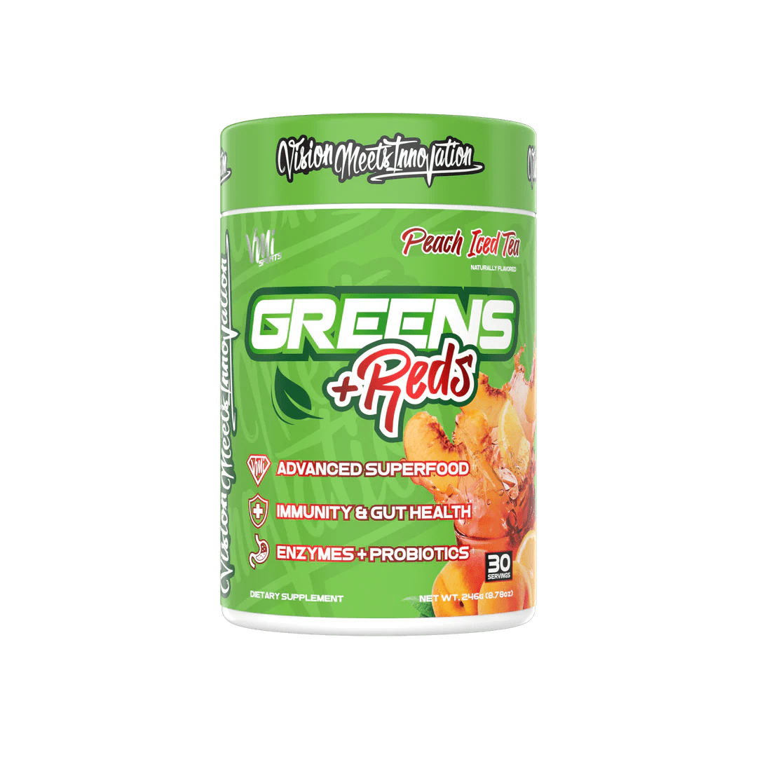 VMI - Greens & Reds - Peach Iced Tea 30serv - Superfoods - Animal Supps | Supplement, Sports Nutrition, and Vitamin Shop | Vineland NJ