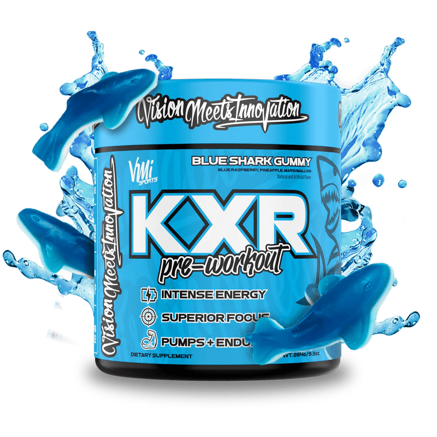 VMI - KXR OG Pre - Workout - Blue Shark Gummy 30serv - Pre - Workout - Animal Supps | Sports Nutrition & Supplement Store | Vineland, NJ