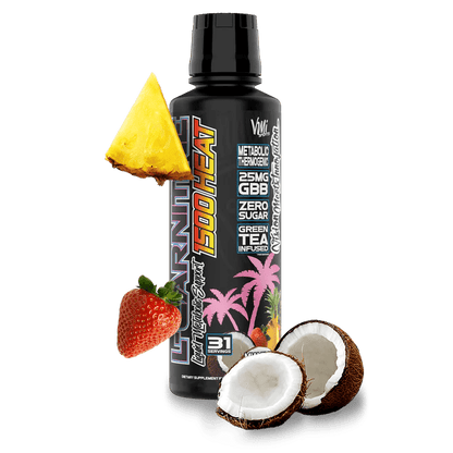 VMI - Liquid L - Carnitine 1500 Heat - Miami Vice 31serv - Thermogenic - Animal Supps | Sports Nutrition & Supplement Store | Vineland, NJ
