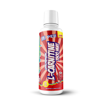 VMI - Liquid L - Carnitine 1500 Heat - PEZ Cherry 31serv - Thermogenic - Animal Supps | Sports Nutrition & Supplement Store | Vineland, NJ