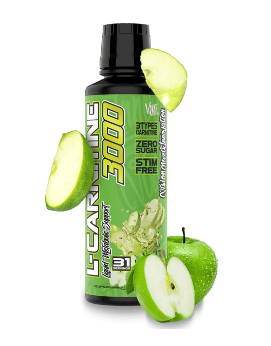 VMI - Liquid L - Carnitine 3000 - Granny Apple 31serv - Fat Burner - Animal Supps | Sports Nutrition & Supplement Store | Vineland, NJ