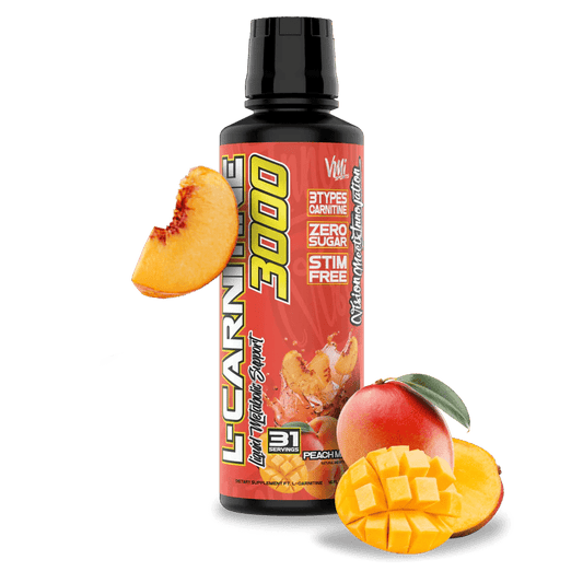 VMI - Liquid L - Carnitine 3000 - Peach Mango 31serv - Fat Burner - Animal Supps | Sports Nutrition & Supplement Store | Vineland, NJ