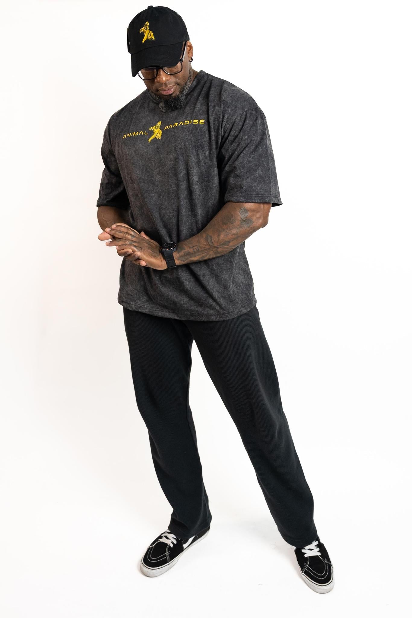 Washed Oversized T-shirt - Spring Drop - S - Clothing & Gear - Animal Supps | Sports Nutrition & Supplement Store | Vineland, NJ