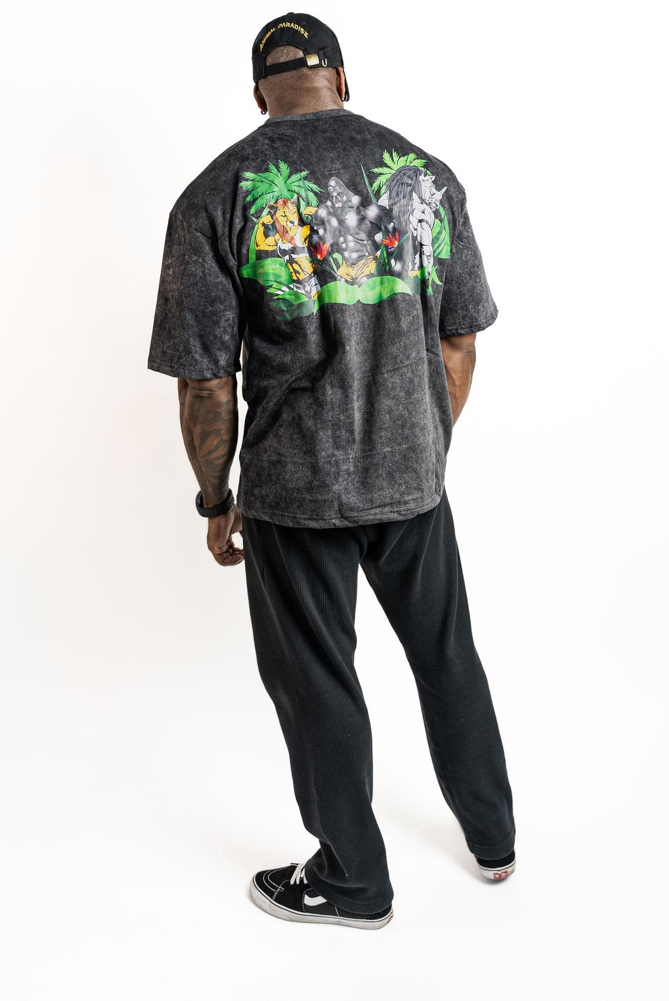 Washed Oversized T-shirt - Spring Drop - S - Clothing & Gear - Animal Supps | Sports Nutrition & Supplement Store | Vineland, NJ