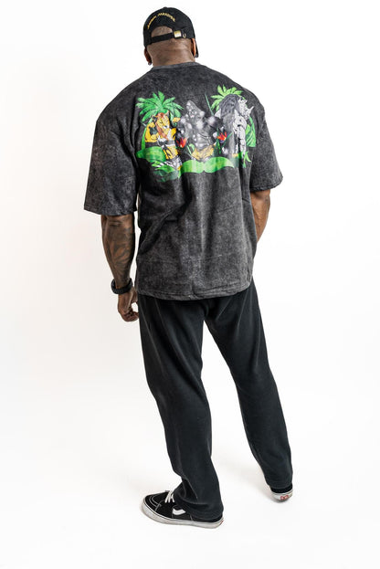 Washed Oversized T-shirt - Spring Drop - S - Clothing & Gear - Animal Supps | Sports Nutrition & Supplement Store | Vineland, NJ