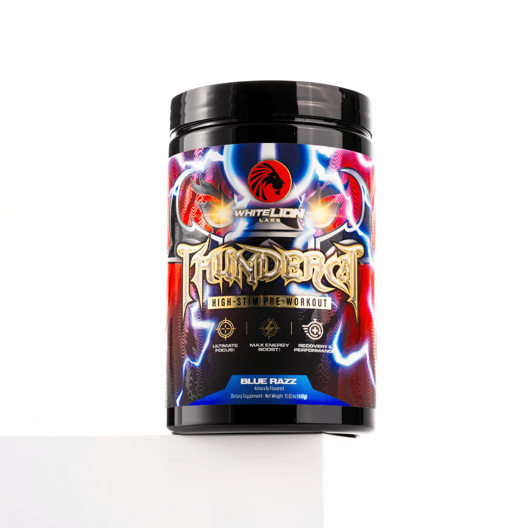 White Lion Labs - Thundercat High - Stim Pre - Workout - Blue Razz - Pre - Workout - Animal Supps | Sports Nutrition & Supplement Store | Vineland, NJ