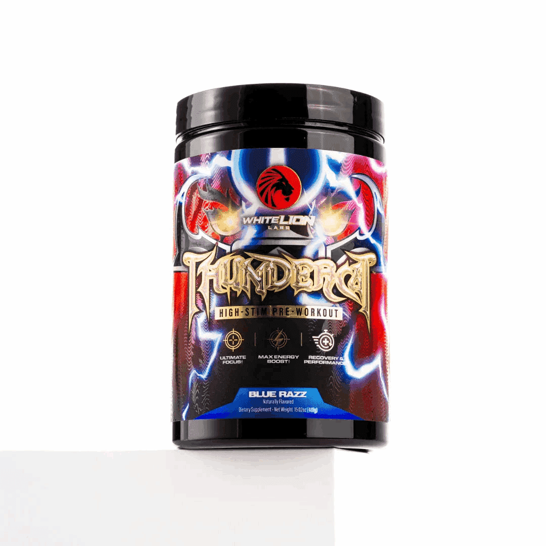 White Lion Labs - Thundercat High - Stim Pre - Workout - Blue Razz - Pre - Workout - Animal Supps | Sports Nutrition & Supplement Store | Vineland, NJ