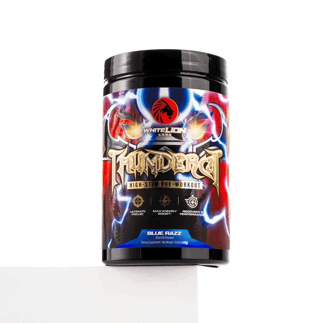 White Lion Labs - Thundercat High - Stim Pre - Workout - Blue Razz - Pre - Workout - Animal Supps | Sports Nutrition & Supplement Store | Vineland, NJ