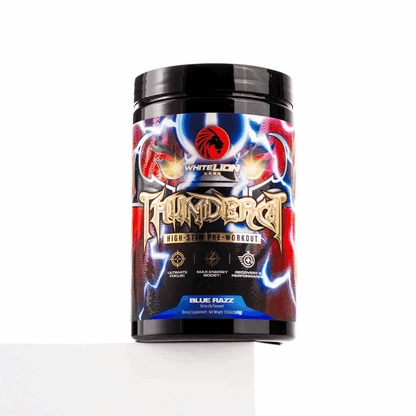 White Lion Labs - Thundercat High - Stim Pre - Workout - Blue Razz - Pre - Workout - Animal Supps | Sports Nutrition & Supplement Store | Vineland, NJ