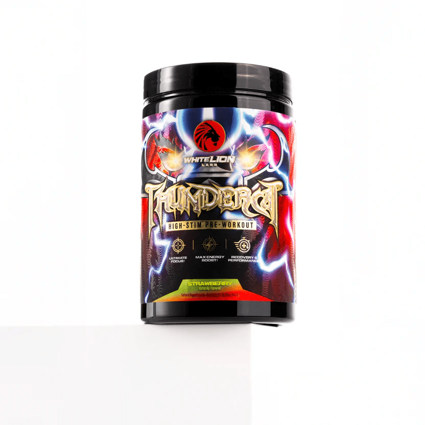 White Lion Labs - Thundercat High - Stim Pre - Workout - Strawberry - Pre - Workout - Animal Supps | Sports Nutrition & Supplement Store | Vineland, NJ