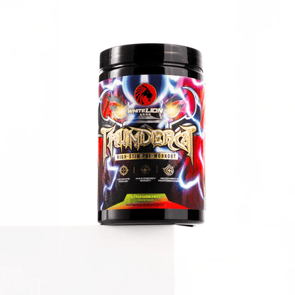 White Lion Labs - Thundercat High - Stim Pre - Workout - Strawberry - Pre - Workout - Animal Supps | Sports Nutrition & Supplement Store | Vineland, NJ