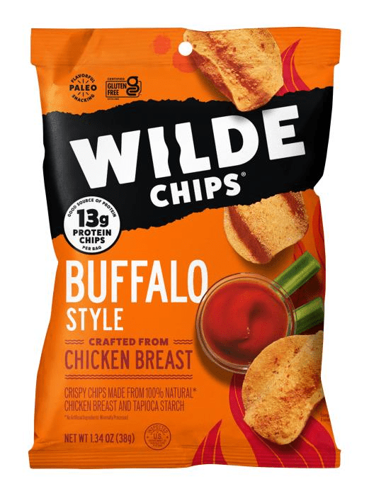 Wilde Chicken Protein Chips - Buffalo Single - Protein Chips - Animal Supps | Sports Nutrition & Supplement Store | Vineland, NJ