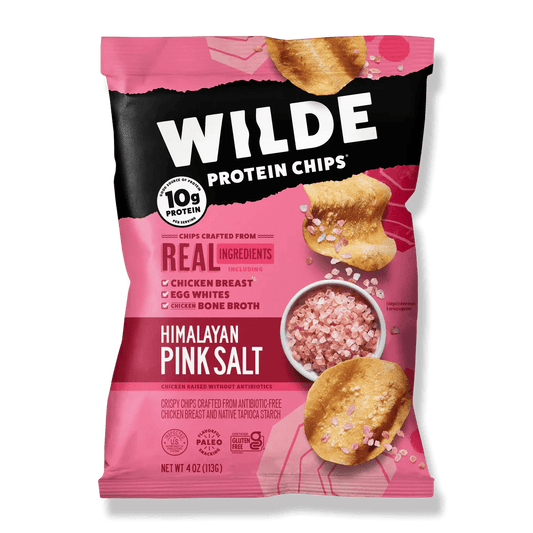 Wilde Chicken Protein Chips - Himalayan Pink Salt Single - Protein Chips - Animal Supps | Sports Nutrition & Supplement Store | Vineland, NJ