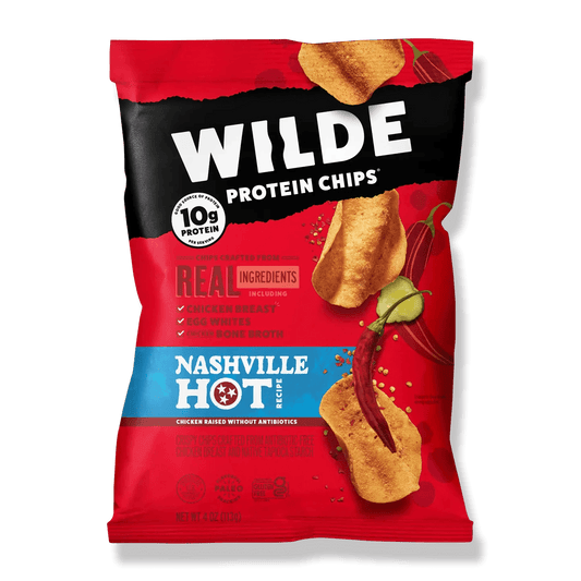 Wilde Chicken Protein Chips - Nashville Hot Single - Protein Chips - Animal Supps | Supplement, Sports Nutrition, and Vitamin Shop | Vineland NJ