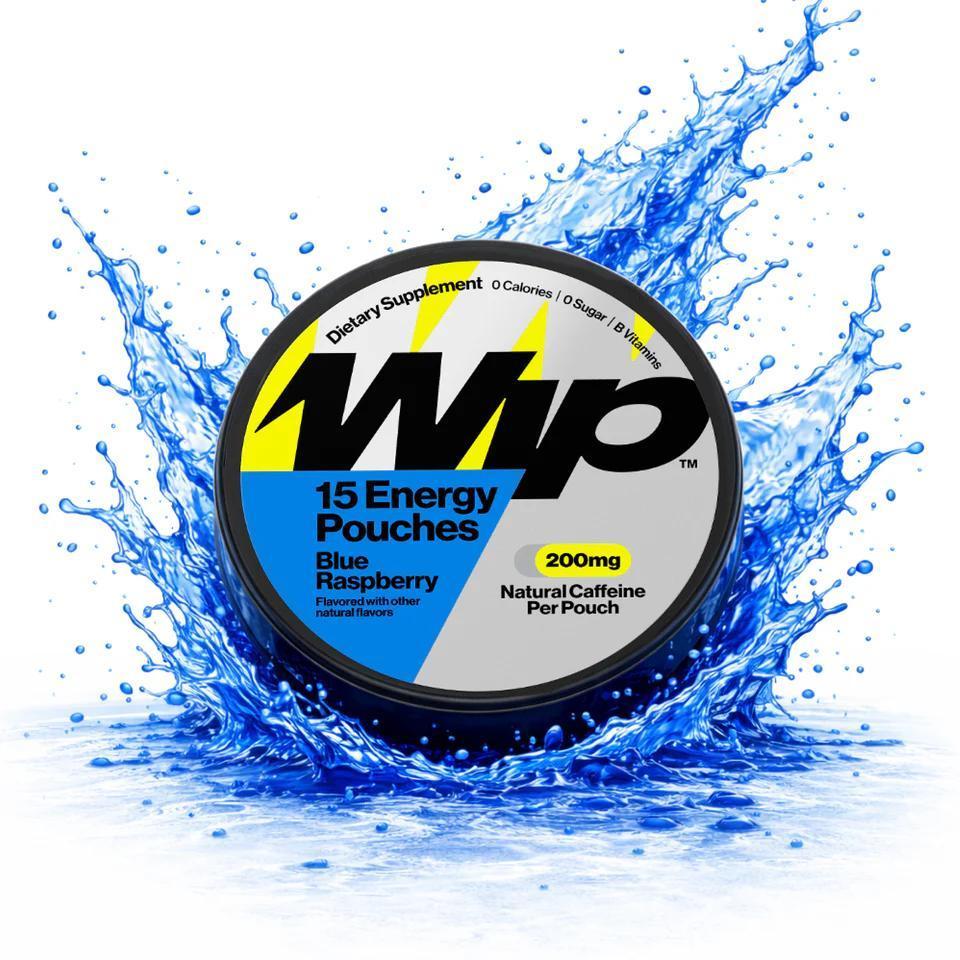 WIP - Energy Pouches - 10 pouches - Blue Raspberry 100mg - Pre-Workout -Animal Supps | Supplement, Sports Nutrition, and Vitamin Shop | Vineland NJ