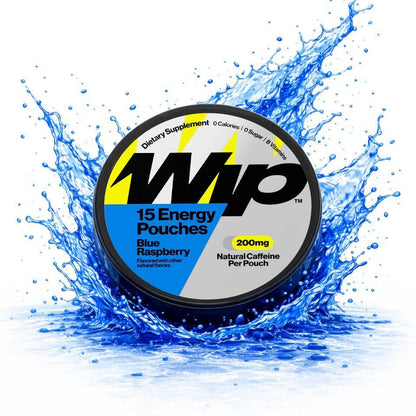 WIP - Energy Pouches - 10 pouches - Blue Raspberry 100mg - Pre-Workout -Animal Supps | Supplement, Sports Nutrition, and Vitamin Shop | Vineland NJ