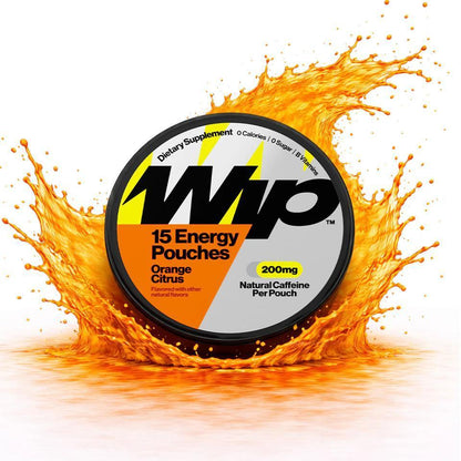 WIP - Energy Pouches - 10 pouches - Orange Citrus 100mg - Pre-Workout -Animal Supps | Supplement, Sports Nutrition, and Vitamin Shop | Vineland NJ