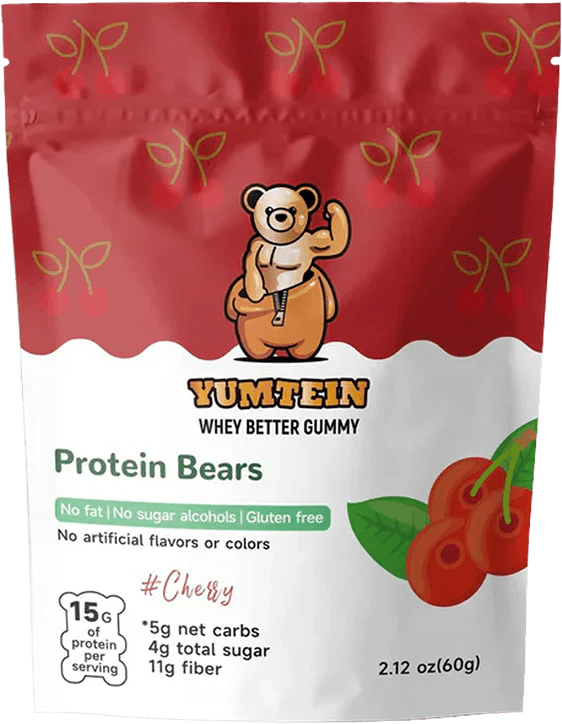 Yumtein - Whey Better Protein Gummies - Cherry - Food/Snacks - Animal Supps | Sports Nutrition & Supplement Store | Vineland, NJ
