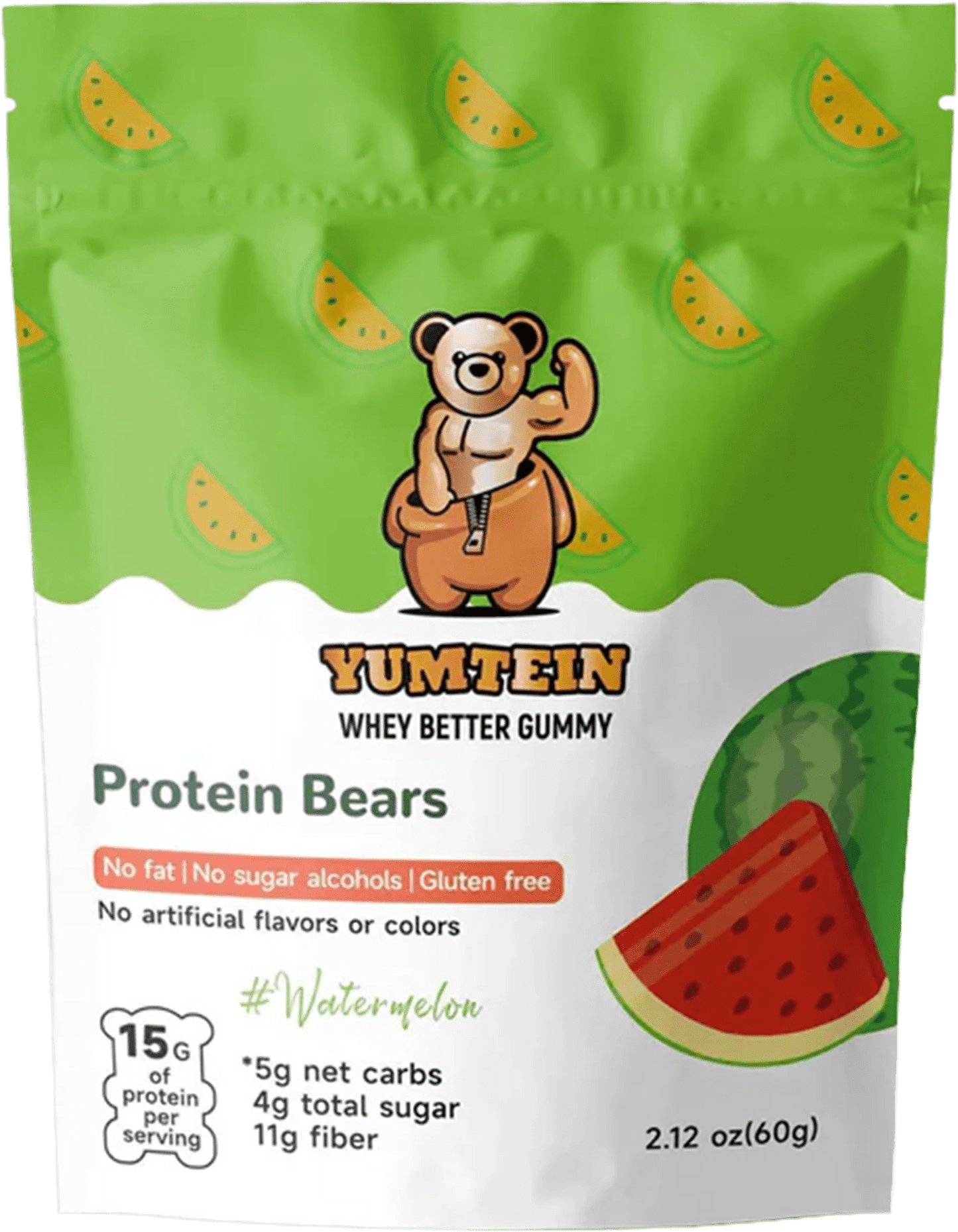 Yumtein - Whey Better Protein Gummies - Watermelon - Food/Snacks - Animal Supps | Sports Nutrition & Supplement Store | Vineland, NJ