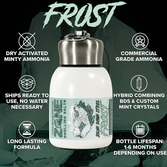 Zone – Bear Down Steel Smelling Salts: Frost - Pre - Workout - Animal Supps | Sports Nutrition & Supplement Store | Vineland, NJ