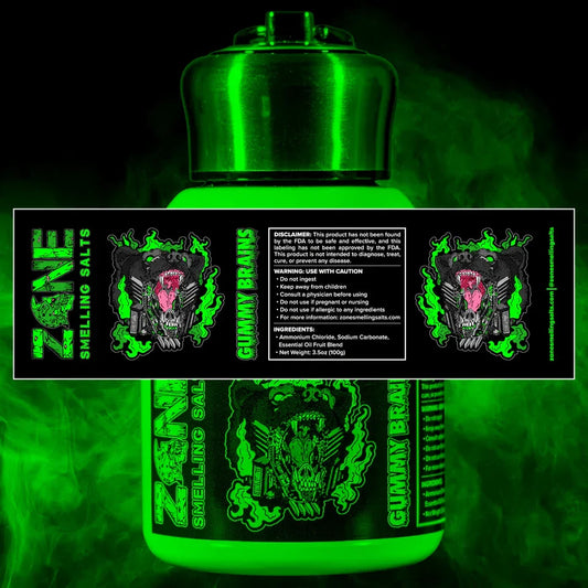 Zone – Bear Down Steel Smelling Salts: Gummy Brains - Smelling Salts - Animal Supps | Sports Nutrition & Supplement Store | Vineland, NJ