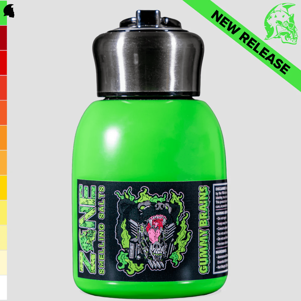 Zone – Bear Down Steel Smelling Salts: Gummy Brains - Smelling Salts - Animal Supps | Sports Nutrition & Supplement Store | Vineland, NJ