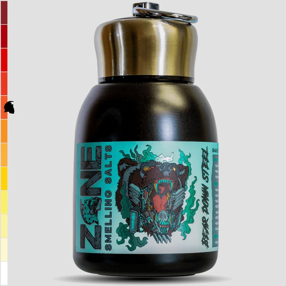 Zone – Bear Down Steel Smelling Salts: Original - Smelling Salts - Animal Supps | Sports Nutrition & Supplement Store | Vineland, NJ